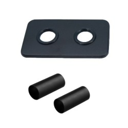 ONE-SADA, oboustranný jednobodový ventil s mosaznou rozetou