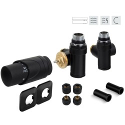 INTEGRATO-SADA, universální rohový ventil s plastovou rozetou