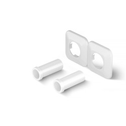 INTEGRATO-SADA, univerzálny rohový ventil s plastovou rozetou