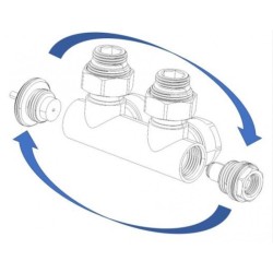 HYBRID-SADA, universální středový ventil