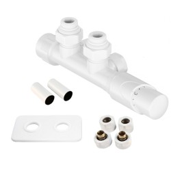 HYBRID-SADA, universální středový ventil s mosaznou rozetou