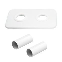 HYBRID-SADA, univerzálny stredový ventil s mosadznou rozetou