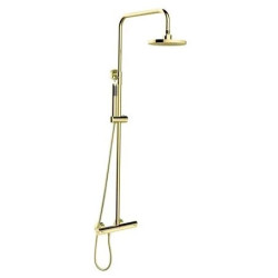 Termostatický nástěnný set DECCO/ILLUSION zlatá lesklá