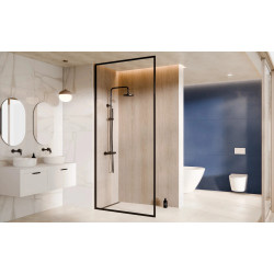 Termostatický nástěnný set DECCO/ILLUSION černá