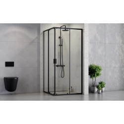 Termostatický nástěnný set DECCO/ILLUSION černá