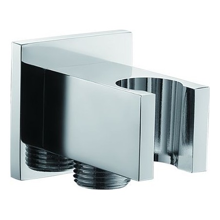 Hranatý vývod ze stěny s držákem sprchy