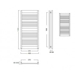 Koupelnový radiátor FRAME SLIM