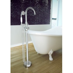 Stojánková vanová baterie RETRO I chrom