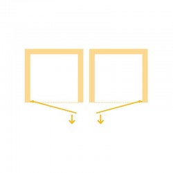 Bezrámové sprchové dveře SINCO