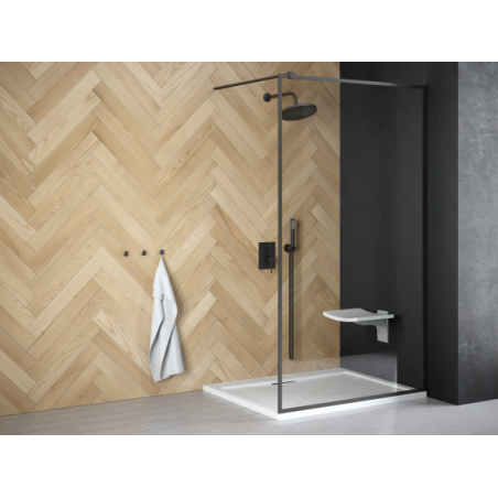 Walk-in bezdveřový a bezbariérový sprchový kout TOCA