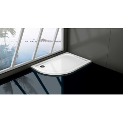 Asymetrická čtvrtkruhová sprchová vanička VENETS