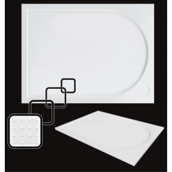 Obdĺžniková mramorová sprchová vanička LAKA